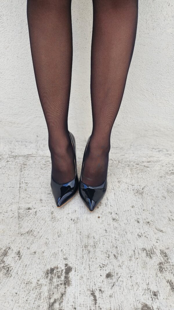 Tacones stilleto - 13 cm - negros - Image 3
