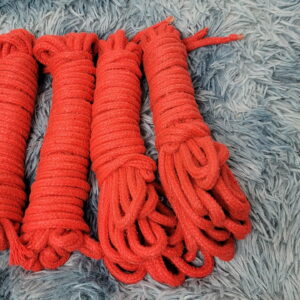 4 pares de cuerdas bondage largas