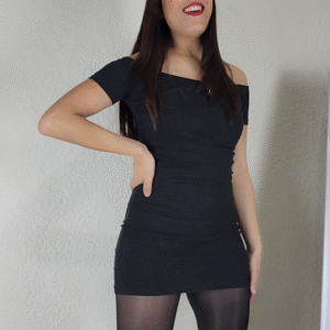 Vestido Corto Negro
